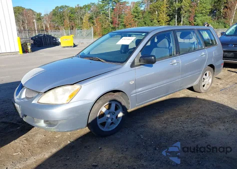 2004 Mitsubishi Lancer Sportback Ls from USA, damaged, VIN JA3AD29F24U008304